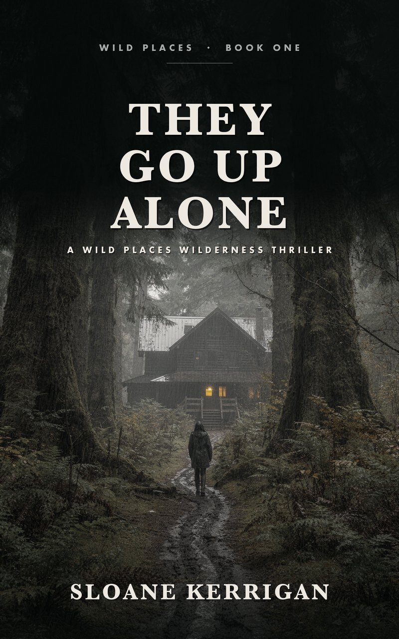They Go Up Alone, a Wild Places wilderness thriller by Sloane Kerrigan